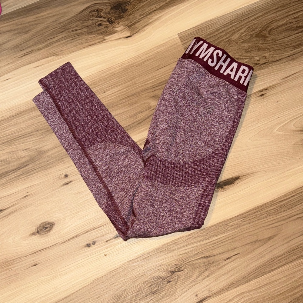 Gymshark Women’s Contouring Burgundy Leggings